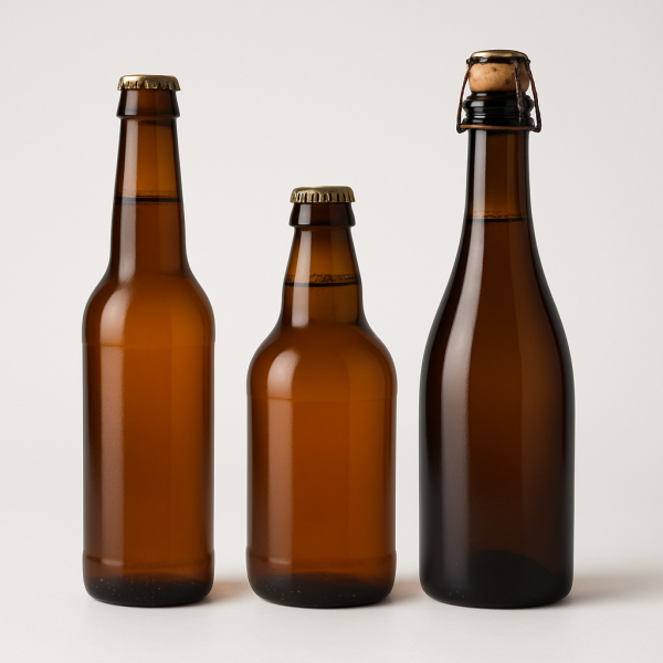 Three Main Beer Bottle Shapes