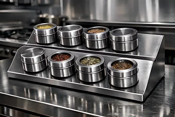 Stainless Steel Spice Tins