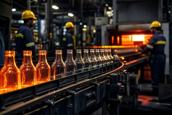 glass bottle production line for RTD cocktail packaging